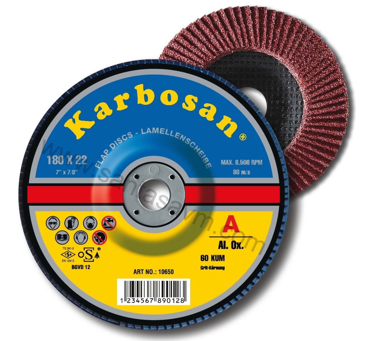 Disque à lamelles Karbosan 125 ∅ mm – CSF FRANCE