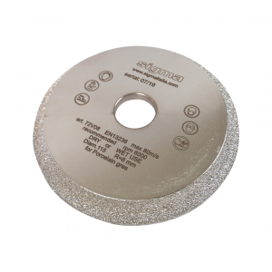 Photo d'une Meule diamantée bords arrondis (6,8,10) distribuée chez CSF. Pour carreleur